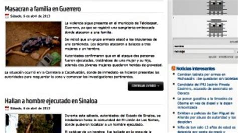 el blog del narco quieres agua|La joven detrás del Blog del Narco .